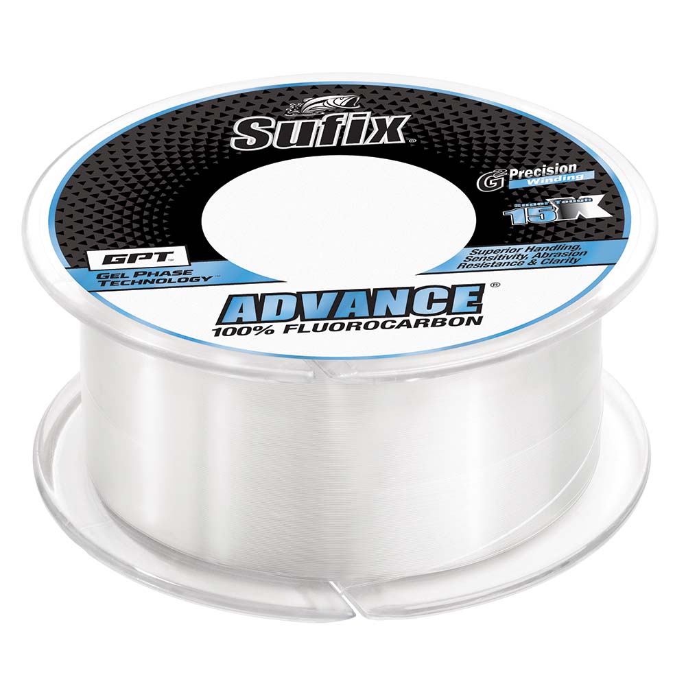 Sufix Advance Fluorocarbon  14lb  Clear  200 yds 679014C
