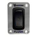 Raritan Momentary Flush Switch wStainless Steel Faceplate PRS