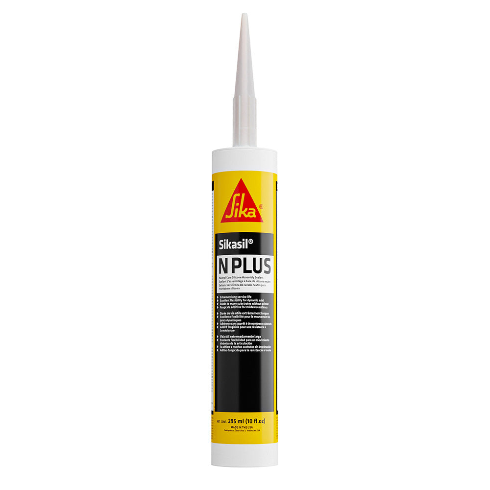 Sika SikasilN Plus Clear 10oz wNozzle 432053