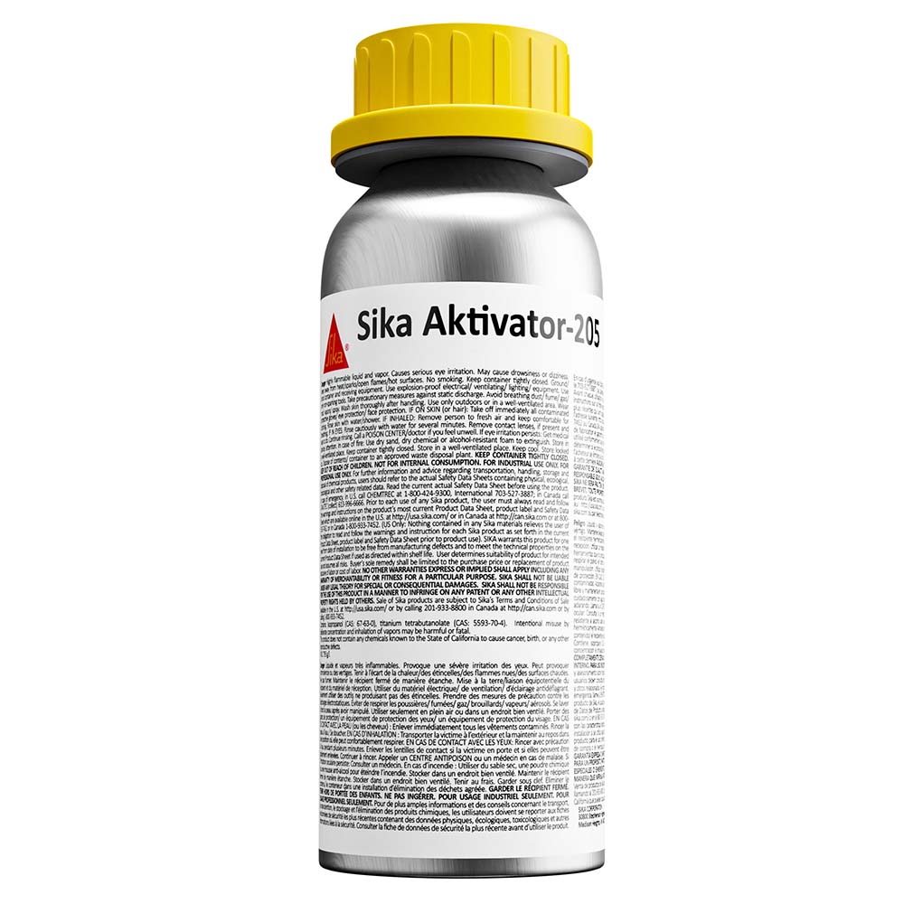 Sika Aktivator205 Clear 250ml Bottle 108616
