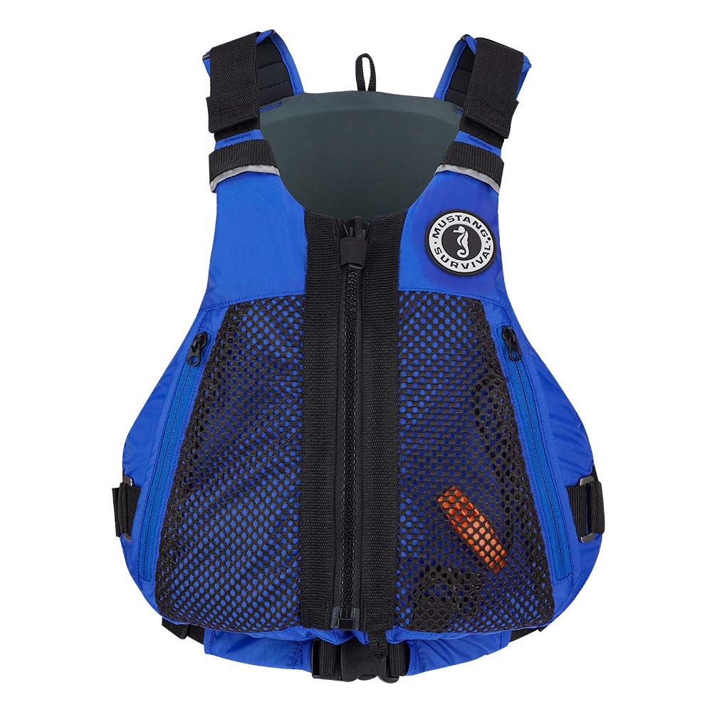 Mustang Trident Foam Vest  Blue  LargeXL MV7160131LXL216