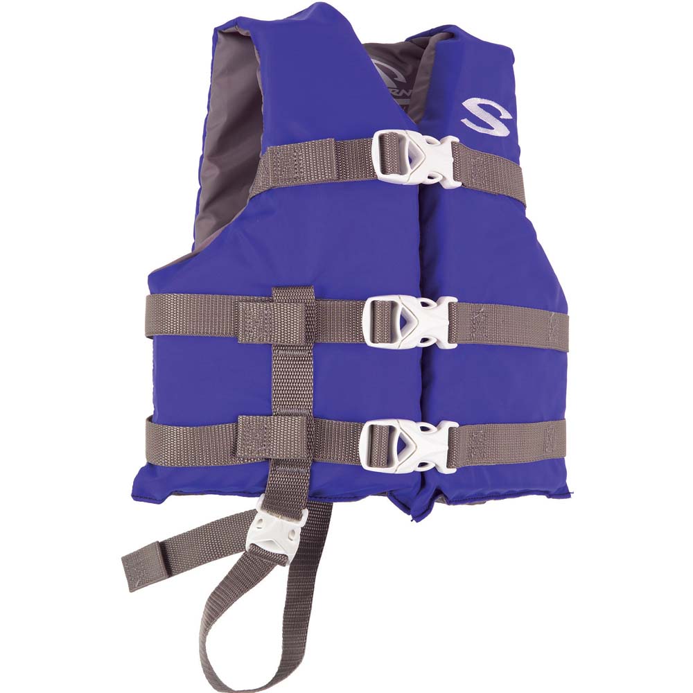 StearnsClassic Series Child Life Jacket  3050lbs  BlueGrey 2159358