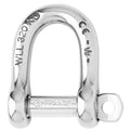 Wichard SelfLocking D Shackle  Diameter 4mm  532 1201W