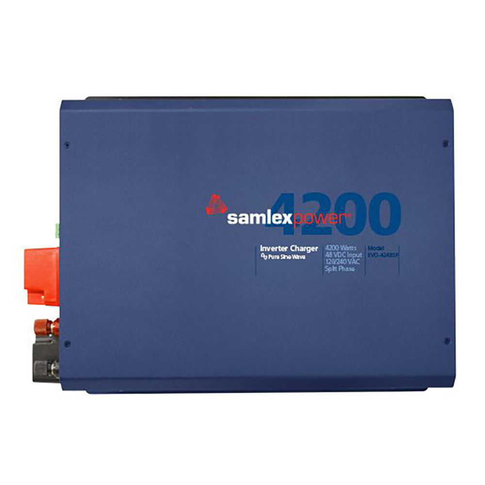 Samlex EVO4248SP 4200W 120240 VAC Split Phase InverterCharger w60 AMP EVO4248SP