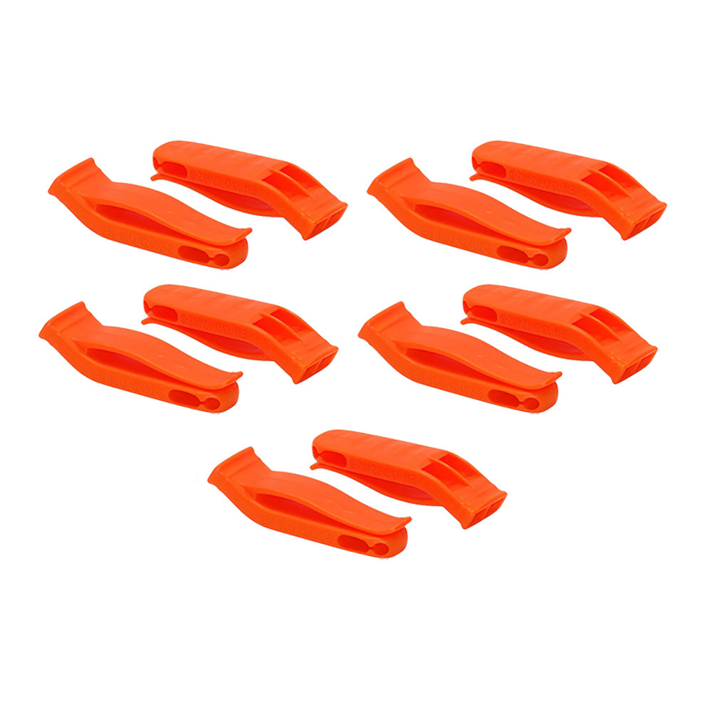 Mustang Signal Whistle  Orange 10Pack MAWSTL1020101