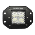 Black Oak 2 Flush Mount LED Pod Light  Diffused Optics  Black Housing  Pro Series 30 2DFPOD10CR