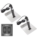 Lectrotab XKA Stainless Steel Trim Tab Kit wRocker Switch  12 x 9  XKAF12X9