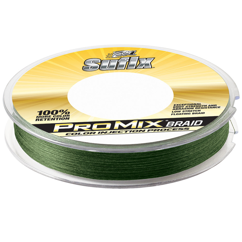 Sufix ProMix Braid  40lb  LowVis Green  300 yds 630140G