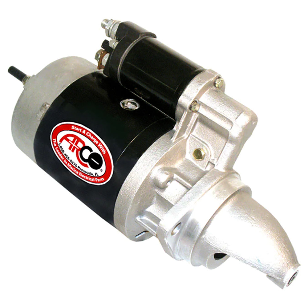 ARCO Marine Top Mount Inboard Starter  Clockwise Rotation 30456