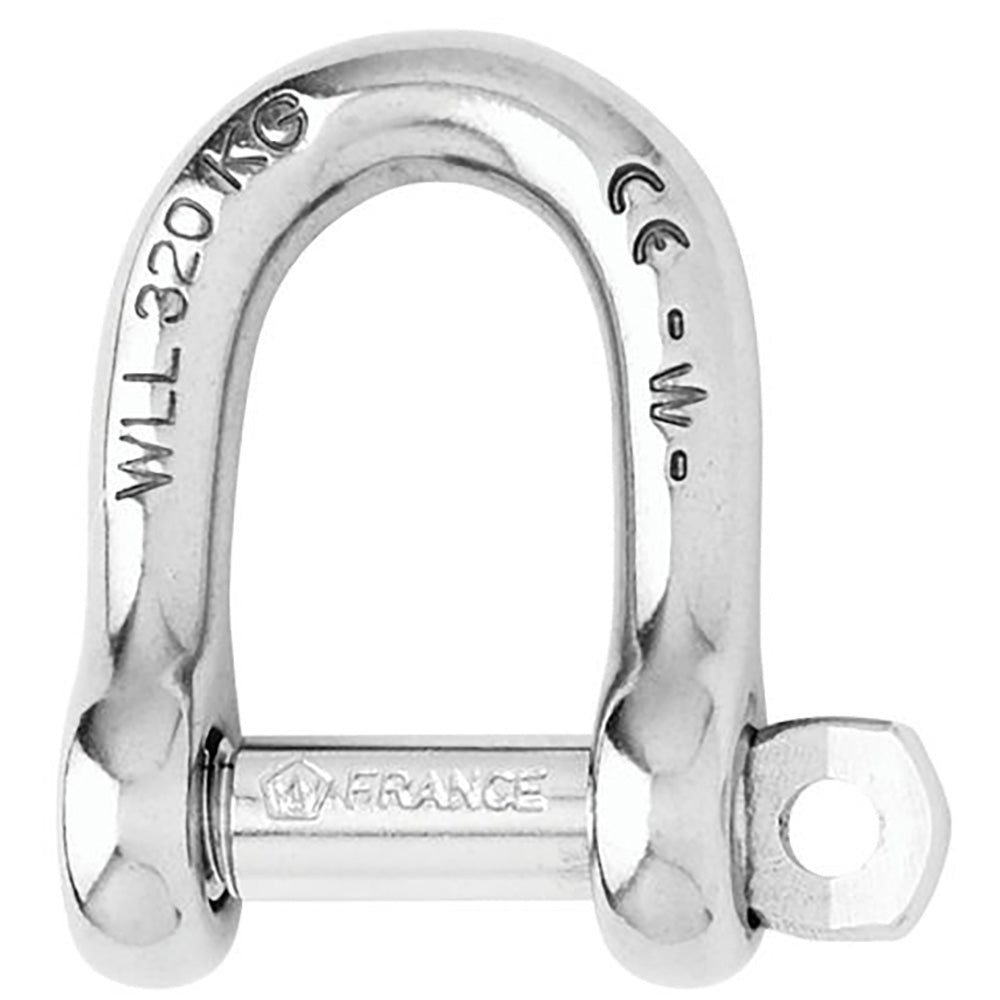 Wichard SelfLocking D Shackle  12mm Diameter  1532 1206W