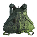 First Watch AV1000 Kayak Style Duty PFD  Green  ML AV1000GNML