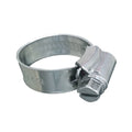Trident Marine 316 SS NonPerforated Worm Gear Hose Clamp  38 Band  34  118 Clamping Range  10Pack  SAE Size 10 7050581