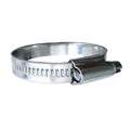 Trident Marine 316 SS NonPerforated Worm Gear Hose Clamp  1532 Band  1116  112 Clamping Range  10Pack  SAE Size 16