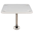 Springfield 16 x 28 Rectangle Table Package  White ThreadLock 1690107
