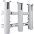 SeaDog Triple Threat Three Pole Rod Holder  White 3250321